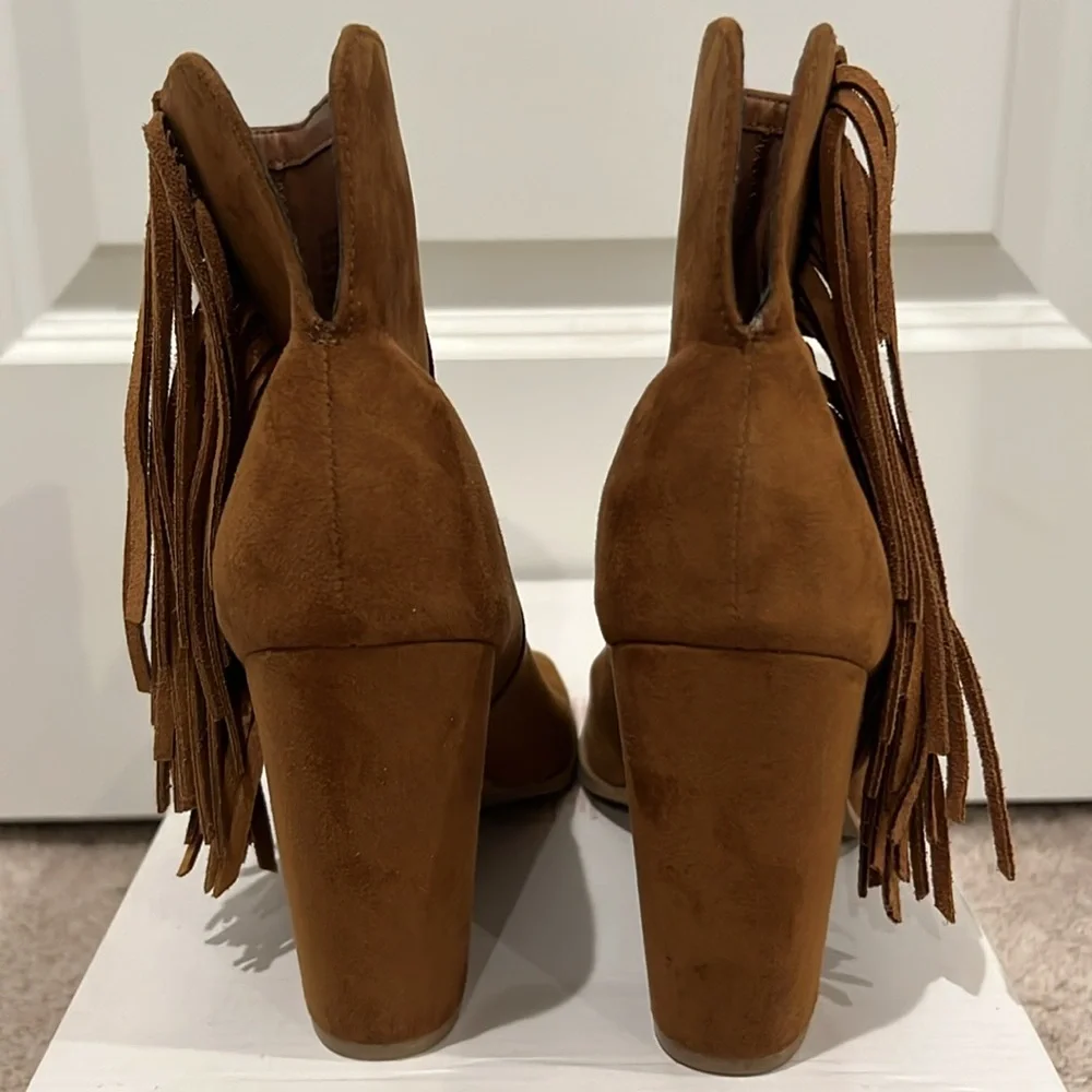 DV by Dolce Vita Lotus Style Fringe Booties